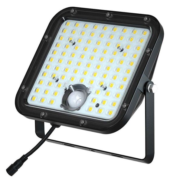 V-TAC napelemes reflektor mozgásérzékelővel, 4800 Lumen, hideg fehér - SKU 10311