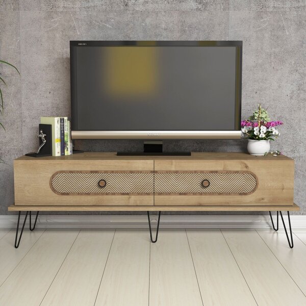 Ekol TV-állvány, tölgy, 145 cm