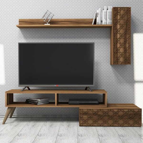 Planet TV-állvány, dió, 150 cm – TR845HCT3045