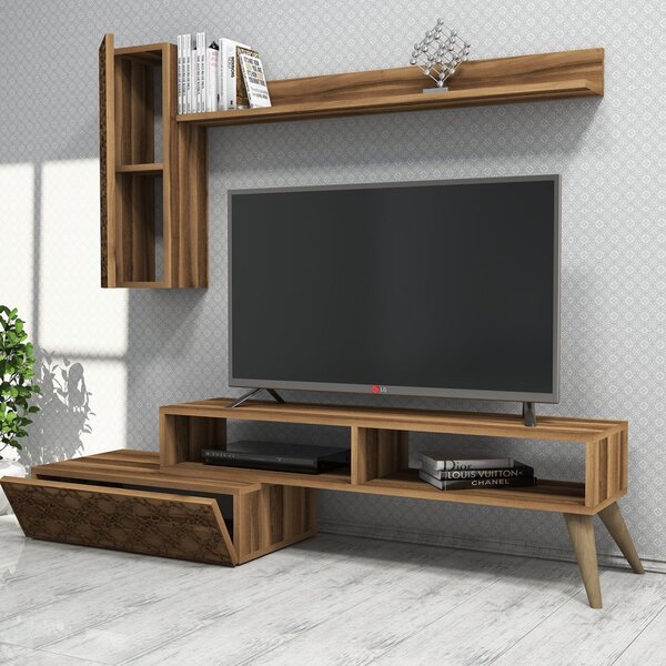 Planet TV-állvány, dió, 150 cm – TR845HCT3045