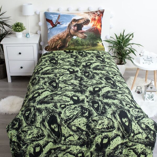 Jerry Fabrics Ágyneműhuzat Jurassic World - Jurassic World Volcano | 140 x 200 cm / 70 x 90 cm