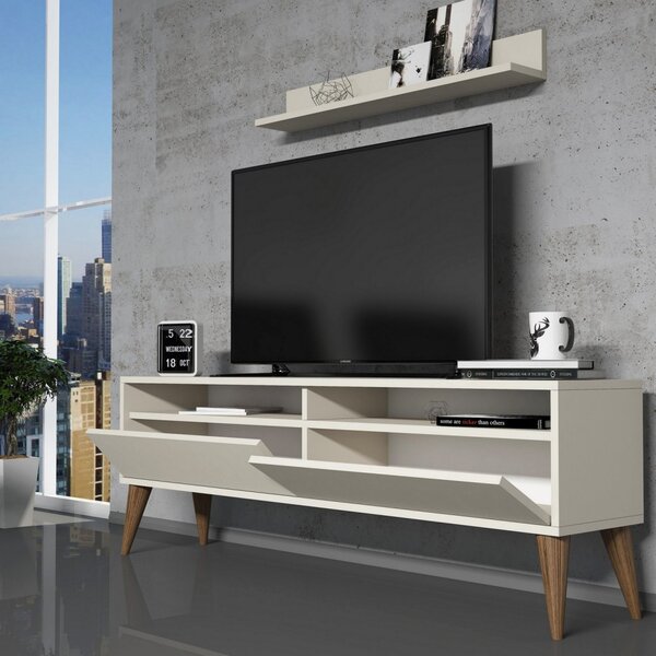 Best TV-állvány, krém, 150 cm – TR845HCT3087
