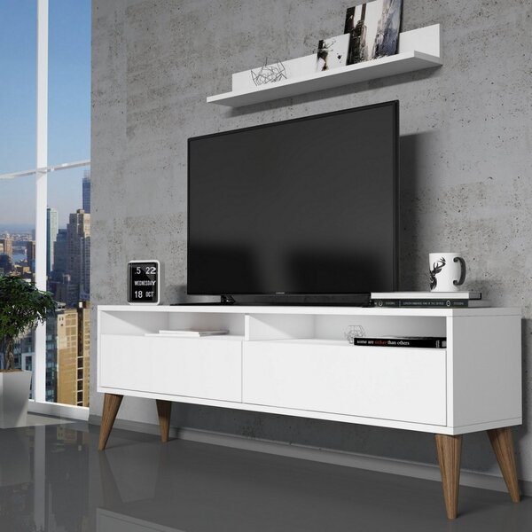 Best TV-állvány, fehér, 150 cm – TR845HCT3086