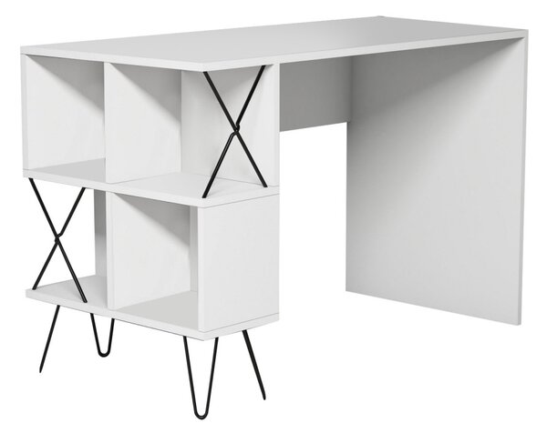Extra íróasztal, fehér, 120 cm – TR845HCT3819