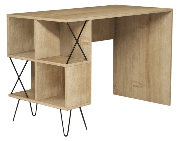 Extra íróasztal, tölgy, 120 cm – TR845HCT3821
