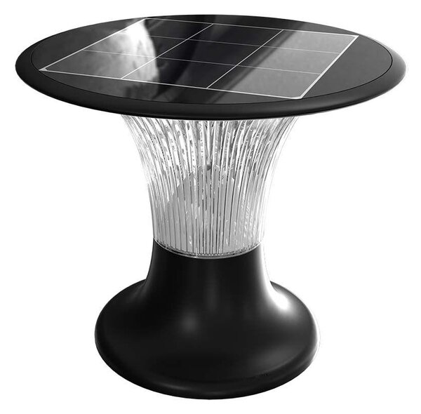 V-TAC 15W napelemes állólámpa szenzorral, 26cm, 2in1 színhőmérséklettel, DIAMOND - SKU 23005