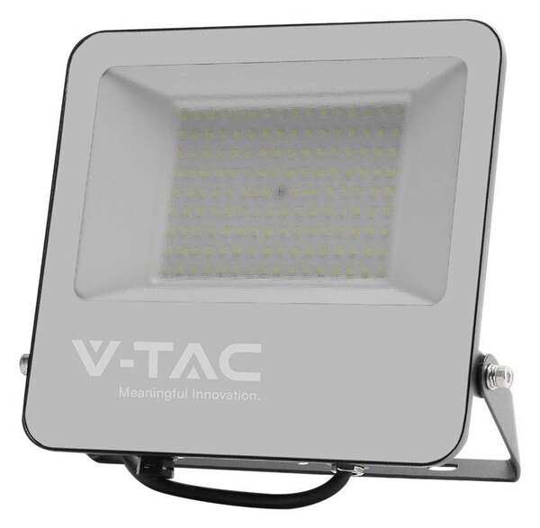 V-TAC B-széria LED reflektor 100W hideg fehér 185 Lm/W, fekete ház - SKU 9895