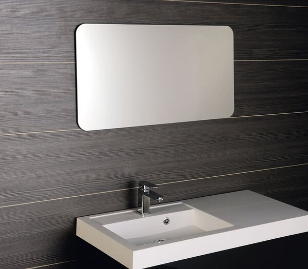 Sapho Sapho, ISHAPE tükör 1200x600mm, lekerekített sarkok, rögzítés nélkül, AG612