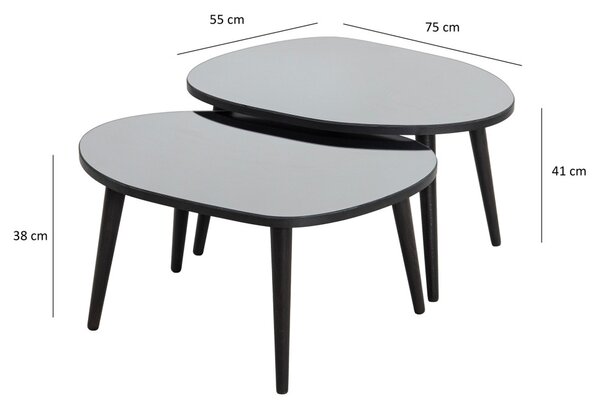 Gusto Set- Black, Fume