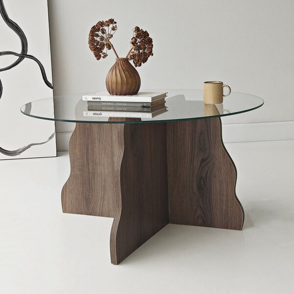 Butterfly - Walnut, Transparent