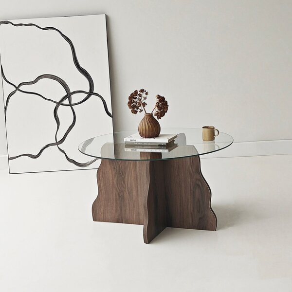 Butterfly - Walnut, Transparent