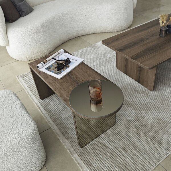 Luna 2 - Bronze, Walnut