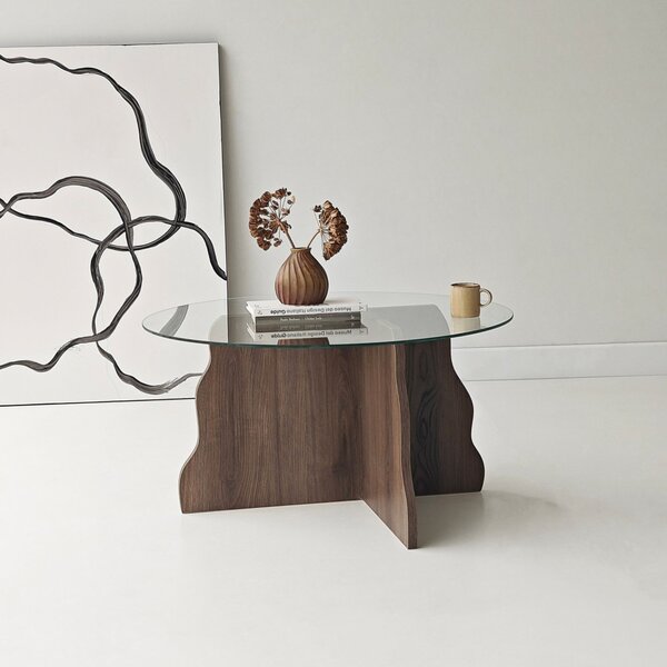 Butterfly - Walnut, Transparent