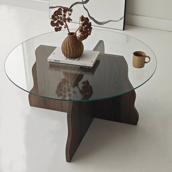 Butterfly - Walnut, Transparent