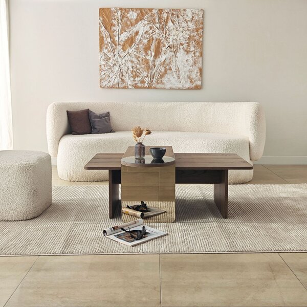 Luna 2 - Bronze, Walnut