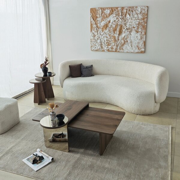 Luna 4 - Bronze, Walnut