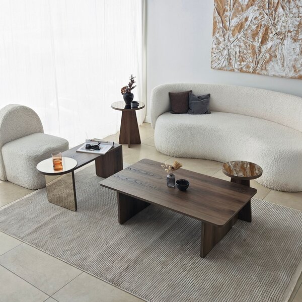 Luna 4 - Bronze, Walnut