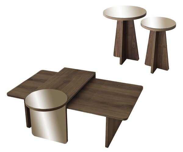 Luna 4 - Bronze, Walnut