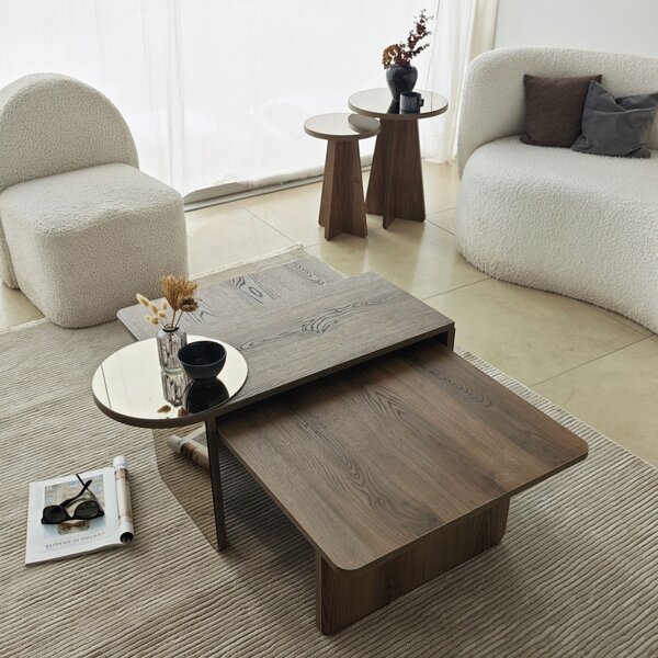 Luna 4 - Bronze, Walnut