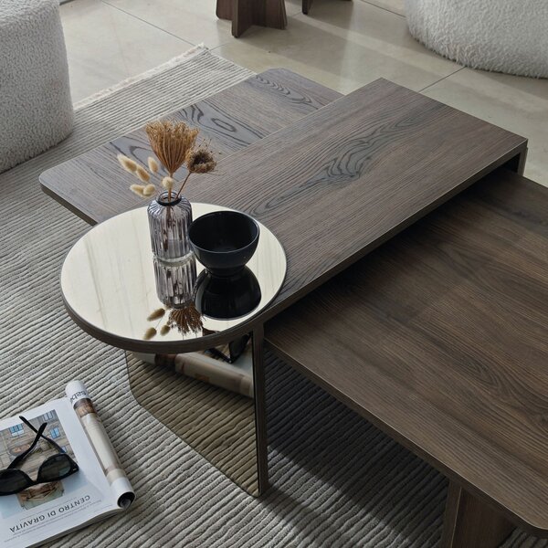Luna 4 - Bronze, Walnut