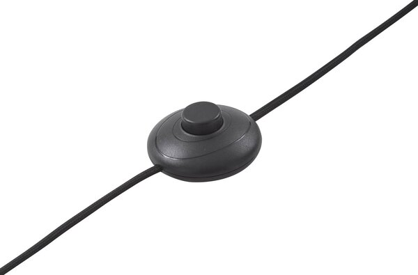 Lucande LED ívlámpa Yekta, sárgaréz színű, 183 cm, dimmelhető, dimmelhető, Fekete, Nappali / Étkező, fém, Dizájn
