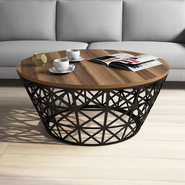 Stil Metal Ferforje - Walnut