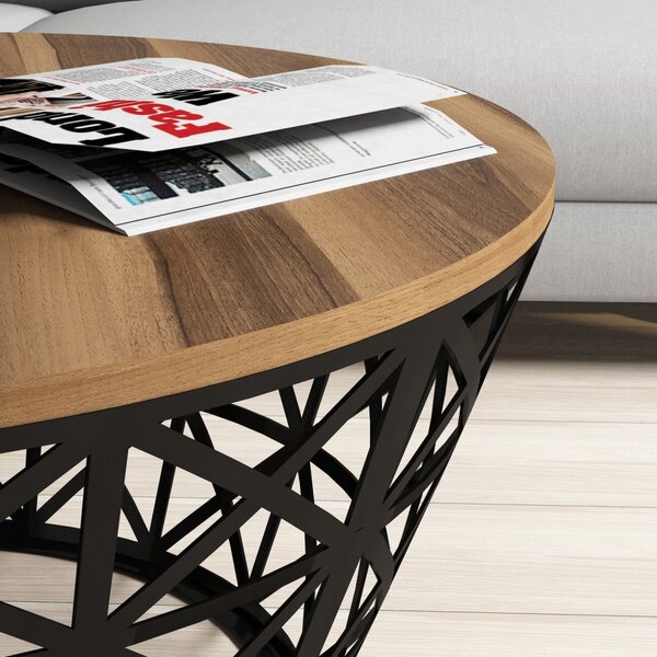 Stil Metal Ferforje - Walnut