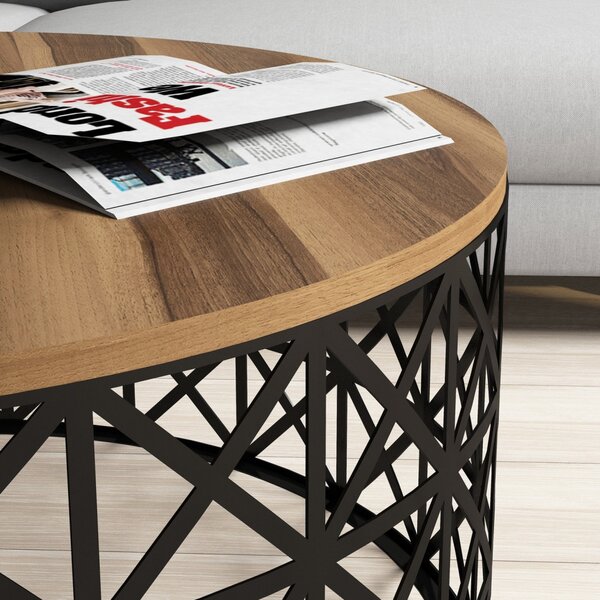Selin Metal Ferforje - Walnut
