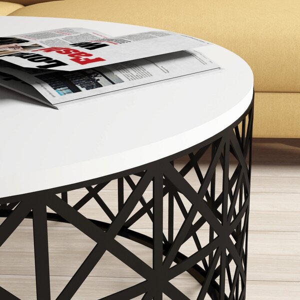 Selin Metal Ferforje - White