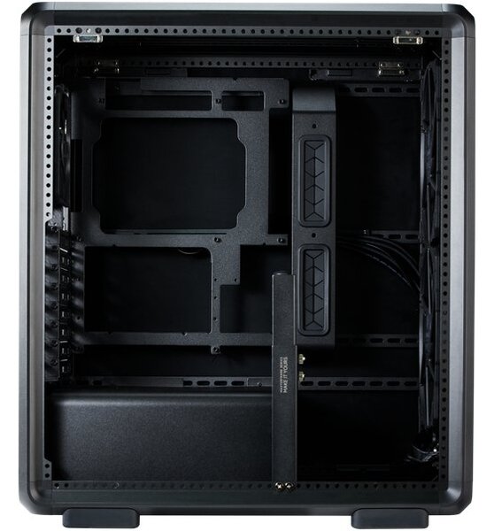 Cooler Master MasterFrame 500 Mesh AR Midi torony Számítógép ház Fekete 3 előre telepített LED-hűtő, Oldalsó szélvédő, Porszűrő