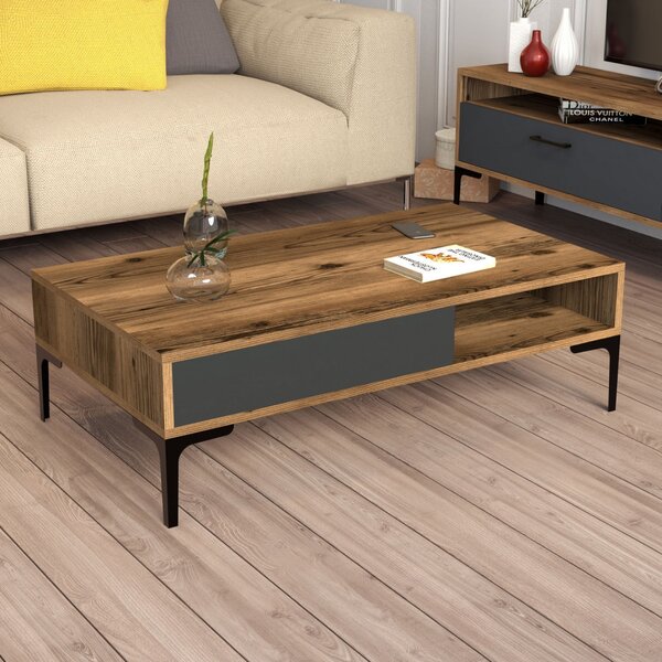 Istanbul - Walnut, Anthracite