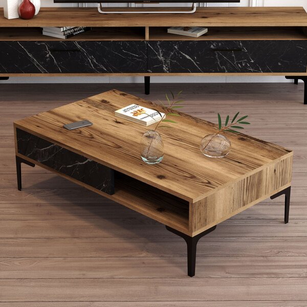 Istanbul - Walnut, Black Marble
