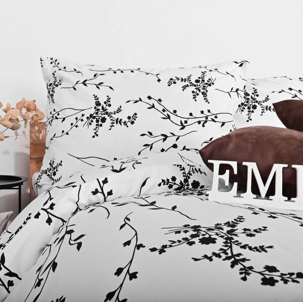 EMI Talin pamutszatén ágyneműhuzat, A standard egyszemélyes ágy szett tartalma: 1x 140x200 + 1x 70x90