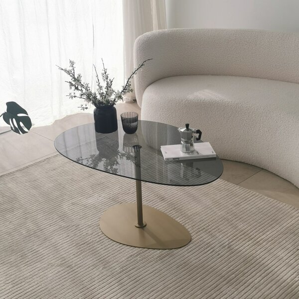 Porto - Dark Grey, Gold