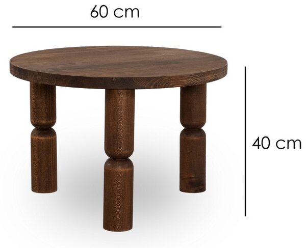 Ida 60 - Walnut