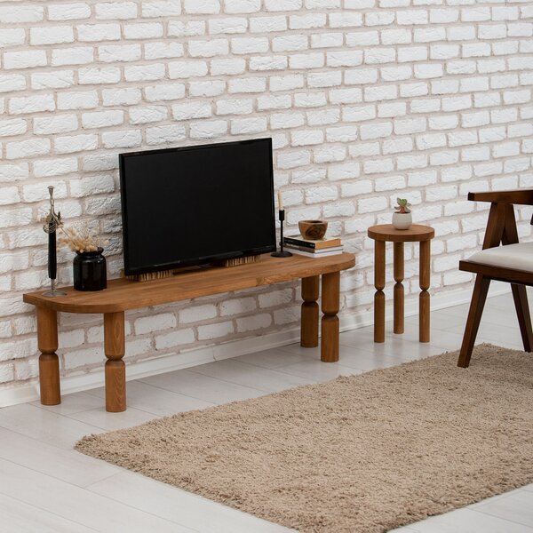 Ida TV-állvány, gesztenye, 140 cm