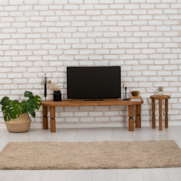 Ida TV-állvány, gesztenye, 140 cm