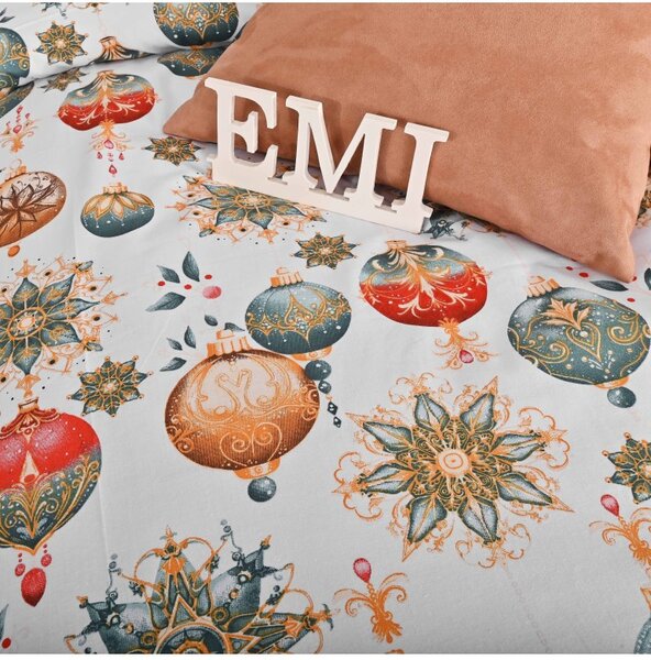 EMI Magic karácsonyi pamut ágyneműhuzat, A standard egyszemélyes ágy szett tartalma: 1x 140x200 + 1x 70x90