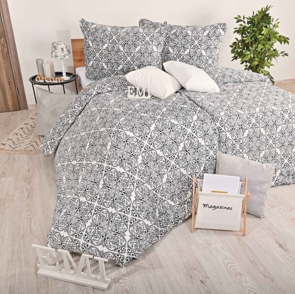 EMI Inez mikroplüss ágyneműhuzat, A standard egyszemélyes ágy szett tartalma: 1x 140x200 + 1x 70x90