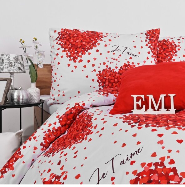 EMI Anica flanel ágyneműhuzat, A standard egyszemélyes ágy szett tartalma: 1x 140x200 + 1x 70x90