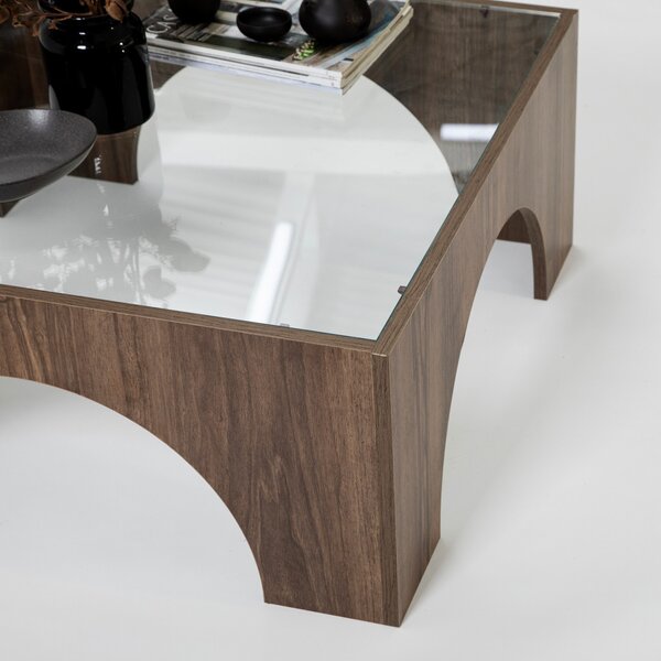 Seine - Transparent, Walnut