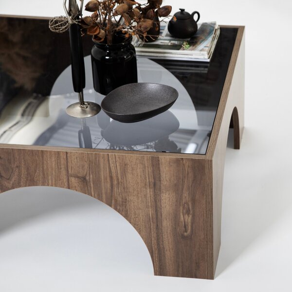 Seine - Walnut, Dark Grey