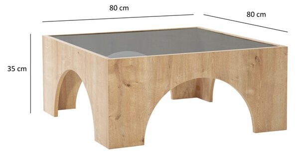 Seine - Dark Grey, Sapphire Oak