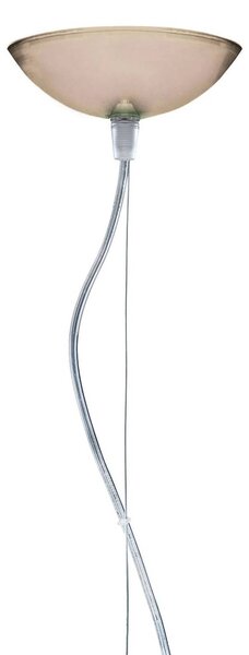 Kartell FL/Y lógó világítás, Ø 52 cm, barna, dimmelhető, Barna / rozsda, Nappali / Étkező, Műanyag, Dizájn