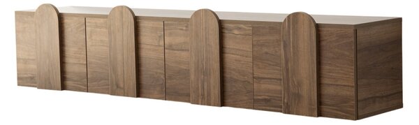 TV-állvány, dió, 180 cm