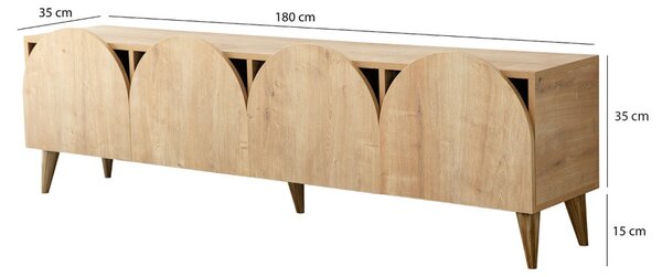 Mesta TV-állvány, 180 cm – TR552NOS2432