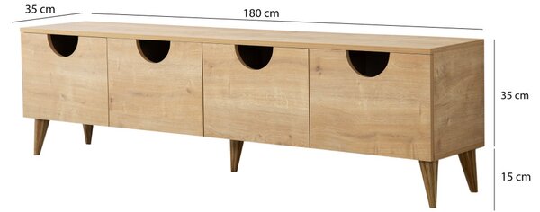 Four TV-állvány, 180 cm – TR552NOS2436