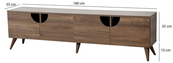 Grotte TV-állvány, 180 cm