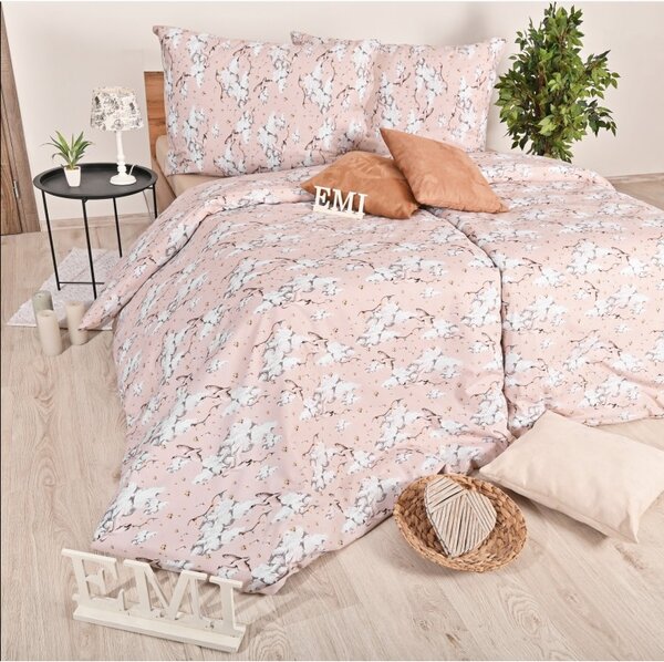 EMI Swan pamut ágyneműhuzat, A standard egyszemélyes ágy szett tartalma: 1x 140x200 + 1x 70x90