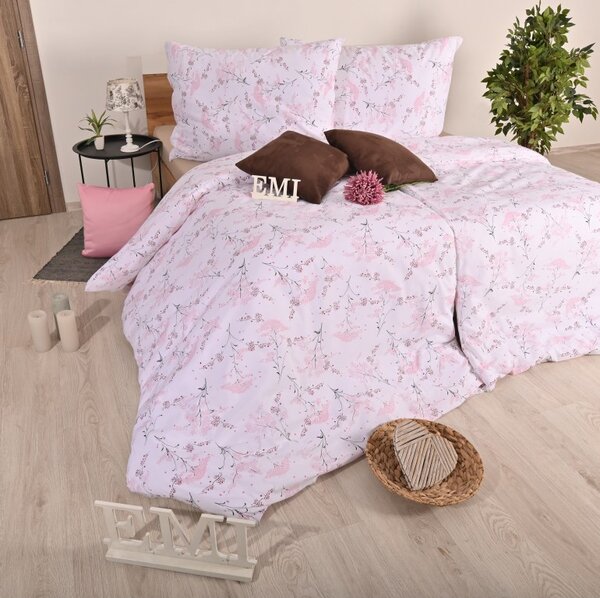 EMI Sakura pamut ágyneműhuzat, A standard egyszemélyes ágy szett tartalma: 1x 140x200 + 1x 70x90
